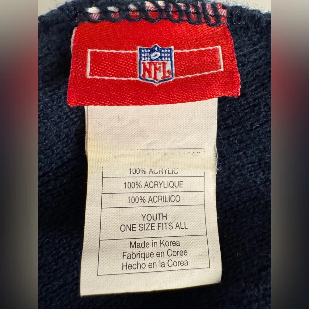 NFL New England Patriots Youth Size Knit Winter Hat!